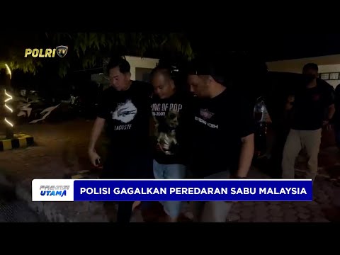 POLRES ACEH UTARA GAGALKAN PEREDARAN 1,8 KILOGRAM SABU JARINGAN MALAYSIA