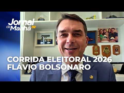 Entrevista: pré-candidato à Presidência Flávio Bolsonaro