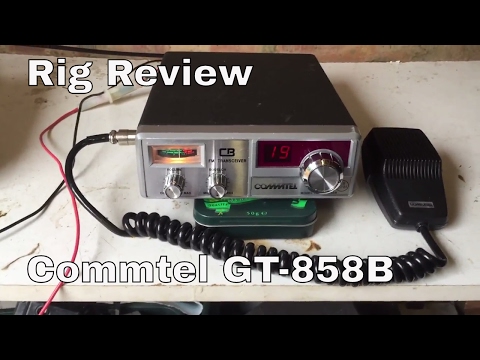 Commtel GT-858B - 40 Channel FM CB Radio