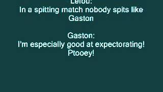 Download lagu Beauty & The Beast: Gaston with lyrics mp3 Download lagu Beauty & The Beast: Gaston with lyrics mp3