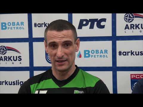ARKUS liga 11. kolo / RK Rudar - RK Obilić / Konferencija za medije