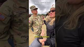 what if a soldier has no one to tap them out at graduation?