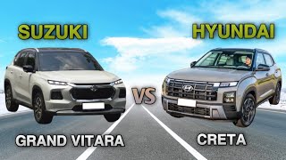 Maruti Suzuki Grand Vitara vs Hyundai Creta Comparison