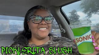 SLAYTEMBER DAY 5: SONIC’S PICKLERITA SLUSH REVIEW #THEREVIEWQUEEN #SLAYTEMBER 