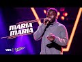 Brandon - 'Maria Maria' | The Blind Auditions | The Voice van Vlaanderen | VTM