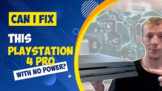 The Owner Of This PS4 Pro RIPPED The Connector Off While Cleaning It... Can I Fix It?