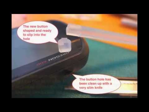 Garmin Oregon 600 power button switch repair
