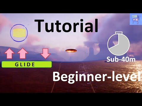 Beginner-level Speedrun Tutorial - Exo One - good for the "A Light Speed Journey" Achievement