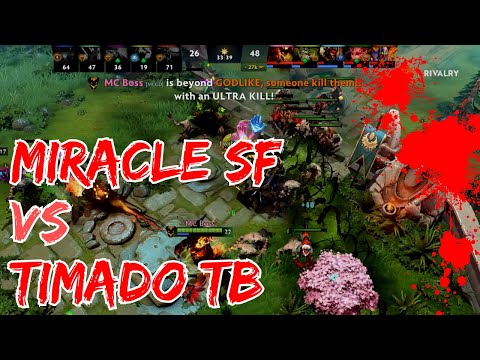 MIRACLE Shadowfiend VS Timado Terrorblade | DOTA 2