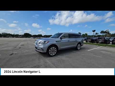 2024 Lincoln Navigator L near me Coconut Creek Margate Pompano Beach Coral Springs FL EL18748 EL187