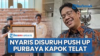Cerita Menkeu Purbaya Nyaris Dihukum Push Up usai Telat Hadiri Penyerahan Uang Sitaan CPO Rp13,2 T