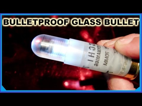 12g. BULLETPROOF-GLASS BULLETS  -  Testing