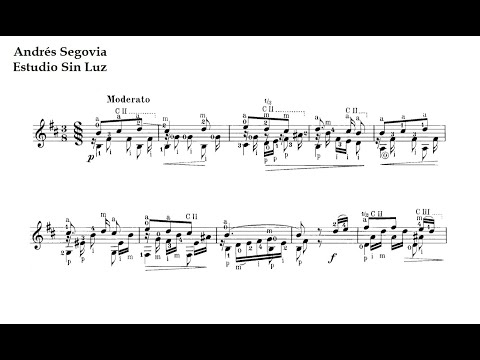 A. Segovia. Estudio sin Luz
