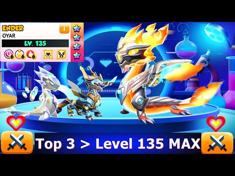 Oyar dragon level up 135 | Level up 135 Prisma dragon | Level up 135 Kothez Ancient Dragon | DML