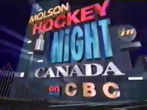 1993 Molson HNIC Stanley Cup intro & bumpers #2