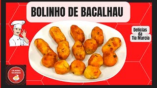 PASSO A PASSO RECEITA MELHOR BOLINHO DE BACALHAU