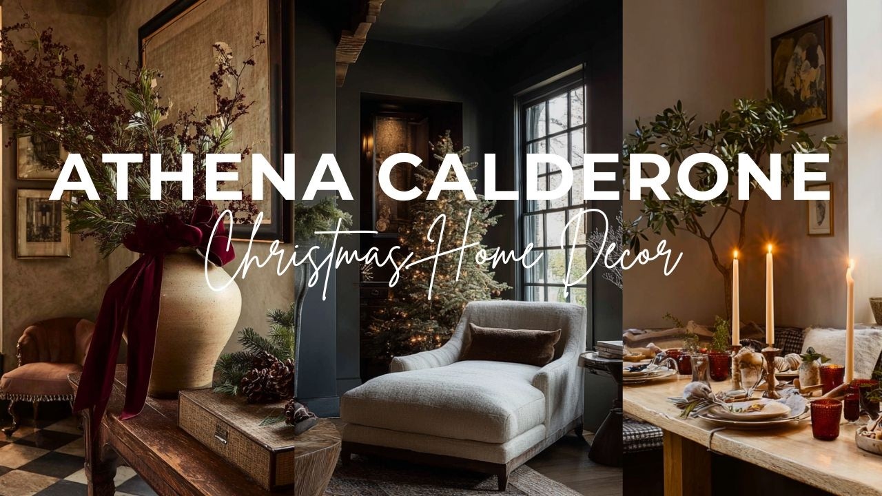 Creating ATHENA CALDERONE Aesthetics At Home For Christmas