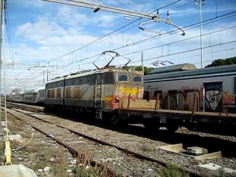 E655.249 grigio blu + recupero carri (MD Monte San Biagio - Roma Smto)