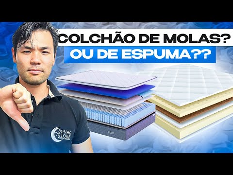 Colchão de Molas ou Espuma: Qual é o Melhor?