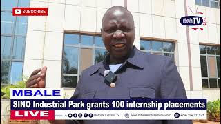 Sino Mbale Industrial Park grants over 100 students internship placements 