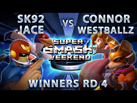 SSW - SK92 & Jace (Blue) Vs. Connor & Westballz (Red) SSBM Winners Round 4 - Melee