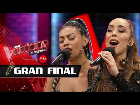 Natalia De Triana vs.  Erin Rutledge - Bailando con tu sombra | Gran Final | The Voice: El Regreso