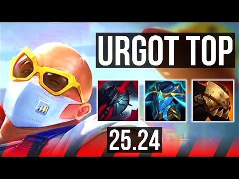 URGOT vs MORDEKAISER (TOP) | NA Master | 25.24
