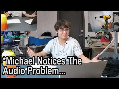 Michael Reeves loses his mind trying to fix the audio