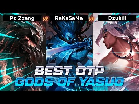 WORLDS BEST YASUOS (Pz Zzang Vs RaKaSaMa Vs Dzukill) - League of Legends
