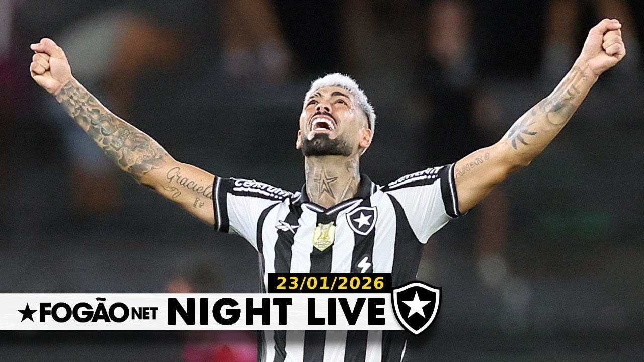 NIGHT LIVE | Botafogo avança por renovações de Alexander Barboza e Alex Telles