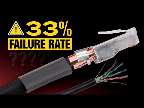 How to Terminate Cat6 Shielded Cable with an RJ45 Connector