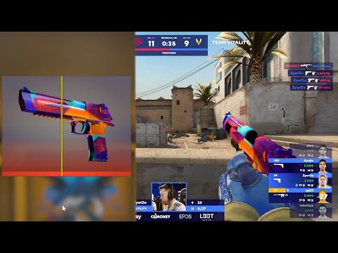 i unboxed this deagle and gave it to Zywoo...