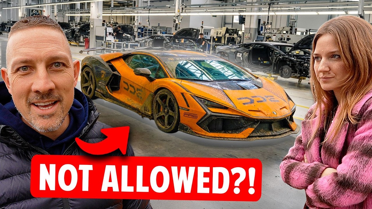 Lamborghini Factory reacts to my Straight Piped Revuelto...