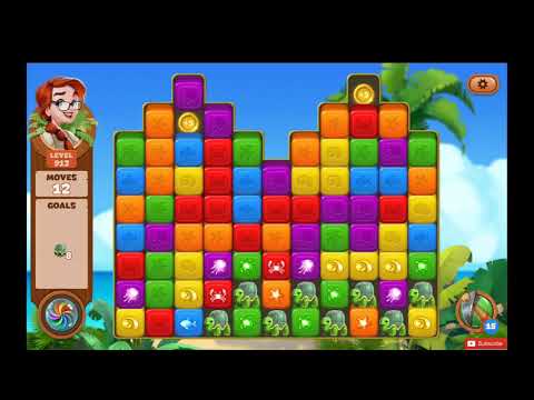 Lost Island Blast Adventure Level 913 NO BOOSTERS - A S GAMING