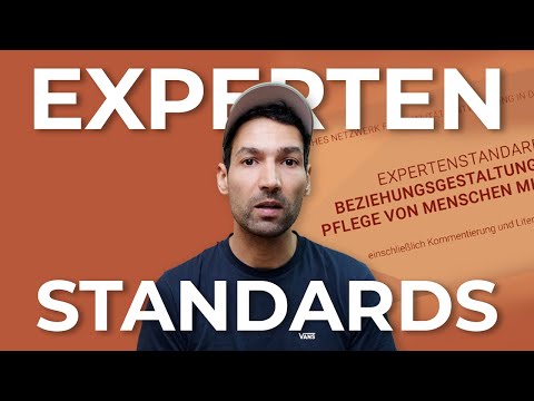 Expert standards – how they shape care