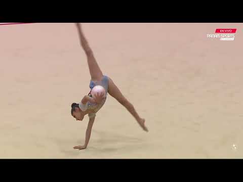 ABRAHAM Ana Luisa (MEX) BALL 24,0 - Apparatus Final - Junior Pan American Games 2025
