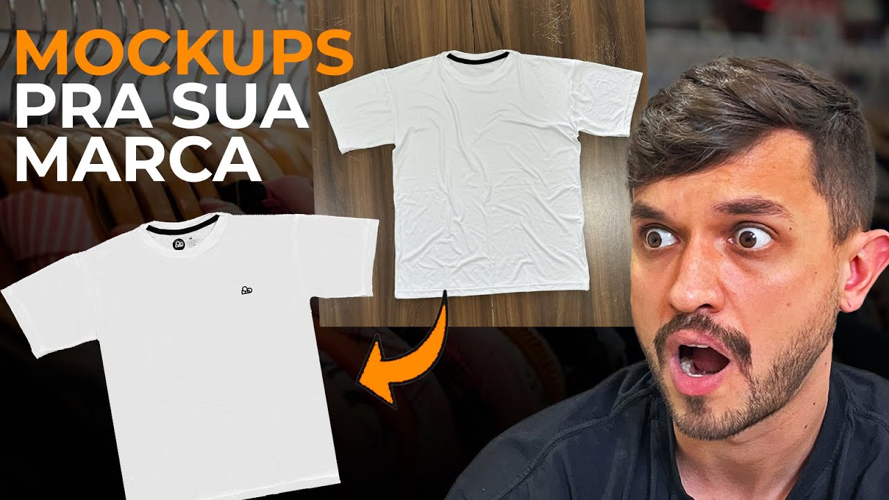 COMO CRIAR MOCKUPS PRA SUA MARCA DE ROUPAS | Na Prática