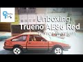 Unboxing Video Of Tomica Premium Trueno AE86 Red