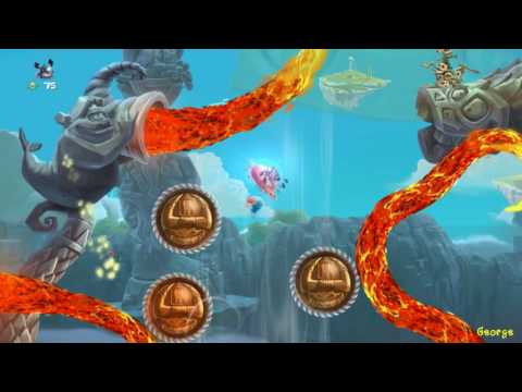 Rayman Legends : 100% No Damage - Olympus Maximus - A Cloud of Darkness