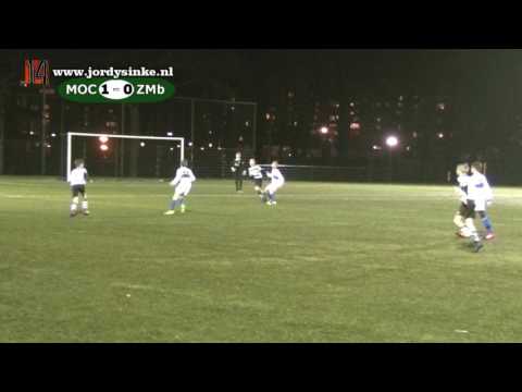 Voetbal MOC'17 JO13-1 - Zeelandia M'burg JO13-1  8 maart 2017