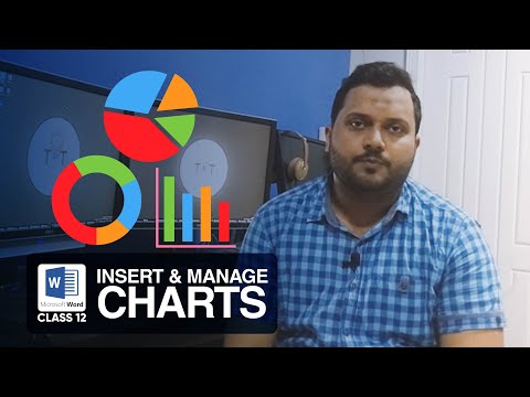 Insert Charts | Class 12 | Microsoft Word Complete Training Course | اردو हिंदी