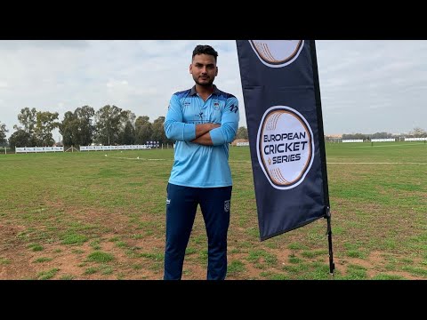 Hassan Mubashar in a hurry with the bat