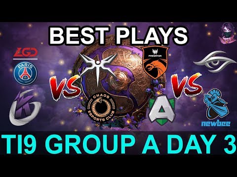 TI9 HIGHLIGHTS Group A DAY 3 PART 1 (The International 9) Dota 2 by Time 2 Dota #dota2 #ti9