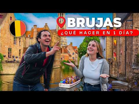 BRUJAS en 1 DÍA 🍫 La ciudad MÁS bonita de Europa (Guía real con precios) | Bélgica