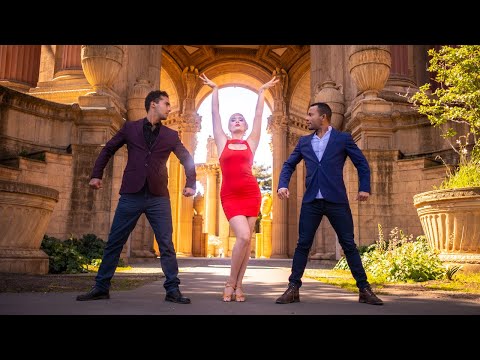Tu Con El - Frankie Ruiz | Salsa Dancing Trio Video at Palace of Fine Arts