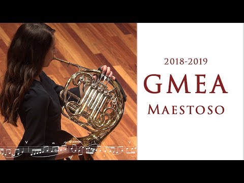 Maestoso 2018-2019 GMEA All-State Concert Band Horn Etude