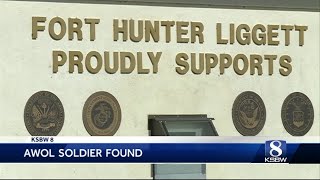 AWOL soldier who took off in Humvee from Fort Hunter Liggett found