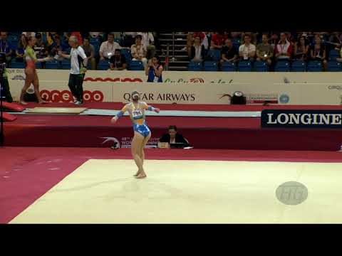 OSIPOVA Valeriia (UKR) - 2018 Artistic Worlds, Doha (QAT) - Qualifications Floor Exercise