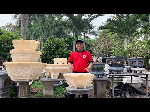 Chi tiết bộ Khuôn chậu cảnh dáng bầu lục giác 45 mới nhất hiện nay