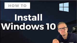 How to install Windows 10 laptop & PC